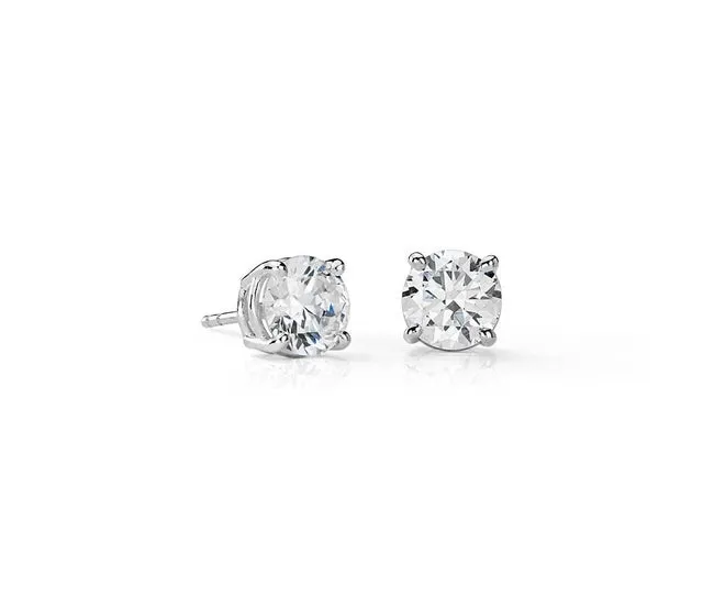 0.81 CTW Classic Diamond Stud Earrings