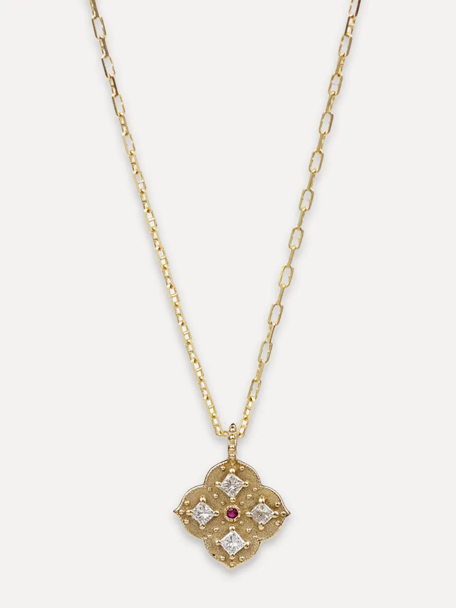 14K Diamond Muse Necklace