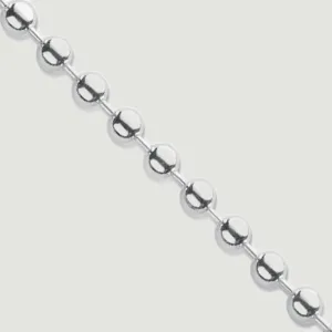 4mm Silver Ball Chain