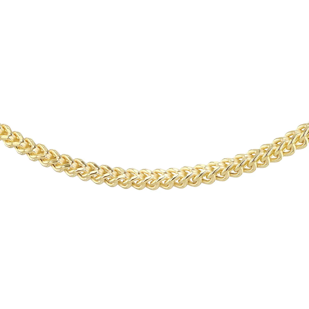 9K Yellow Gold Franco Link Chain