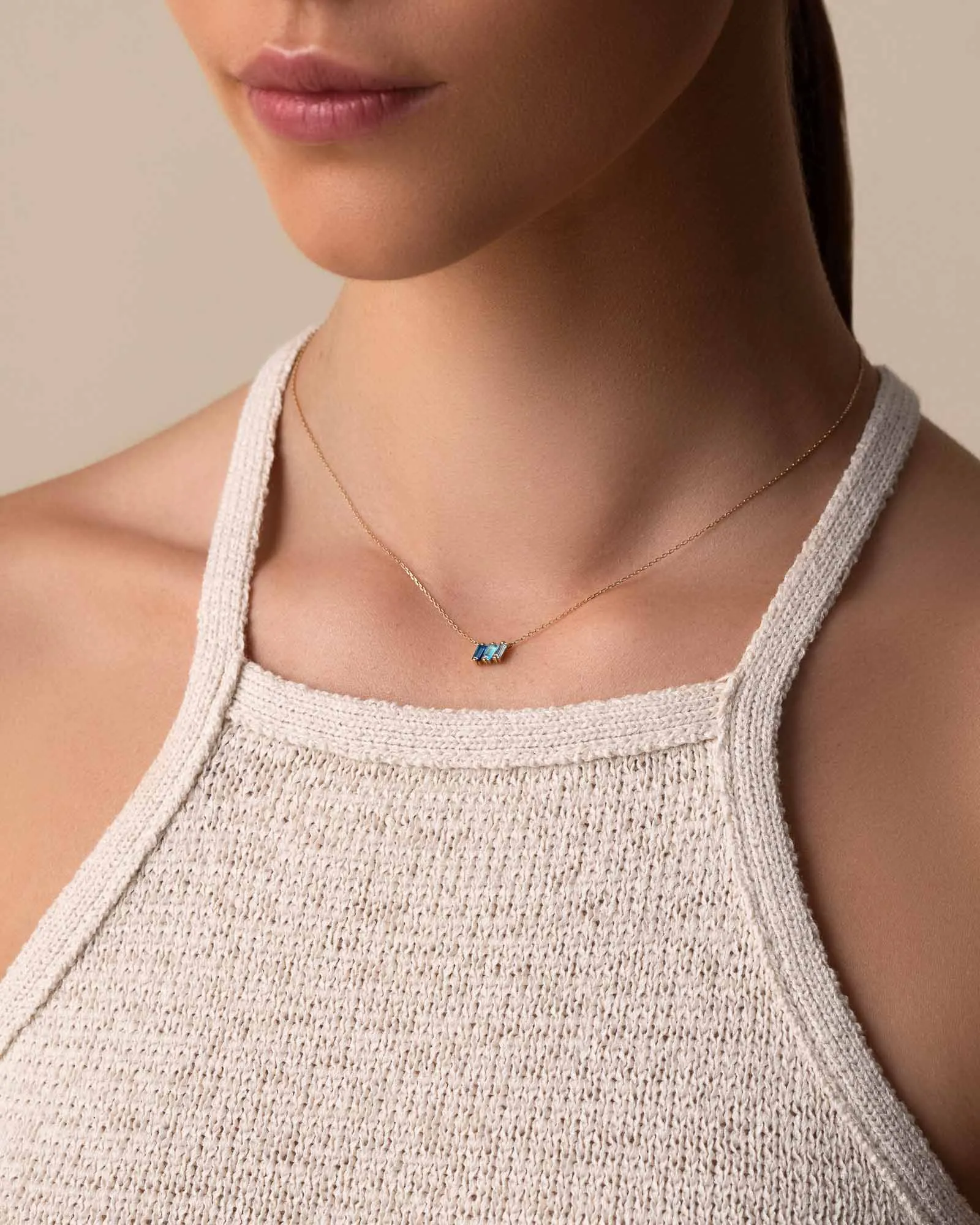 Amalfi Blue Ombre Mini Pendant