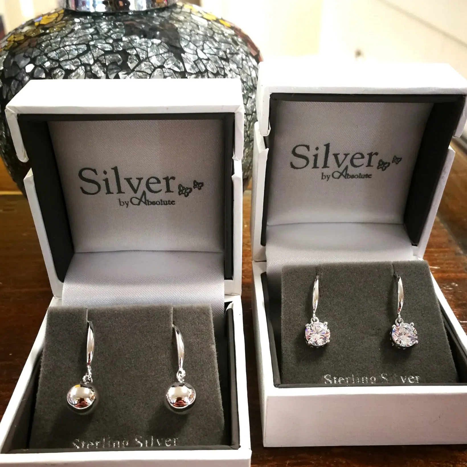 Andrea Sterling Silver Delicate Drop Earrings