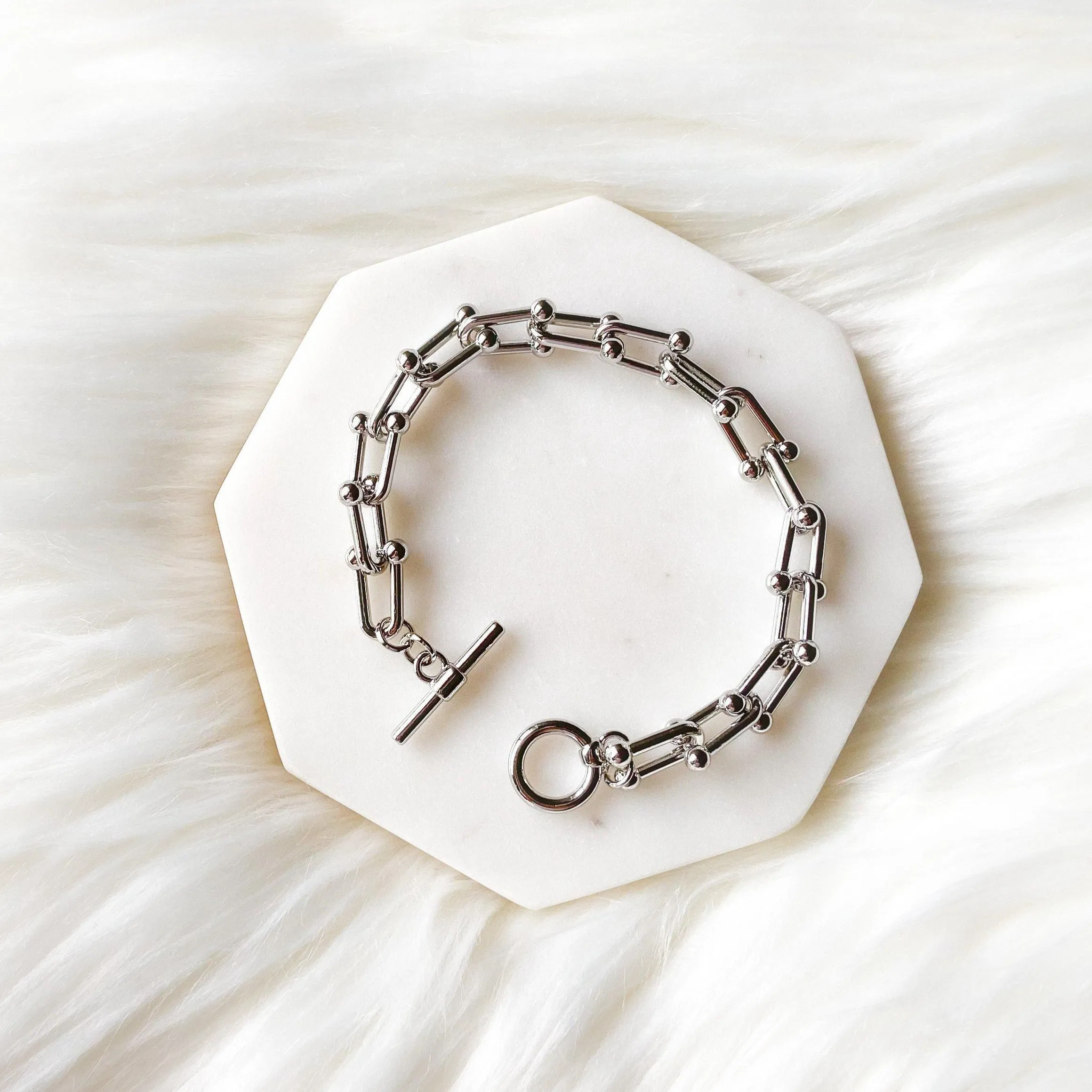 Bar-Belle Chain Link Bracelet - LAST CHANCE/FINAL SALE