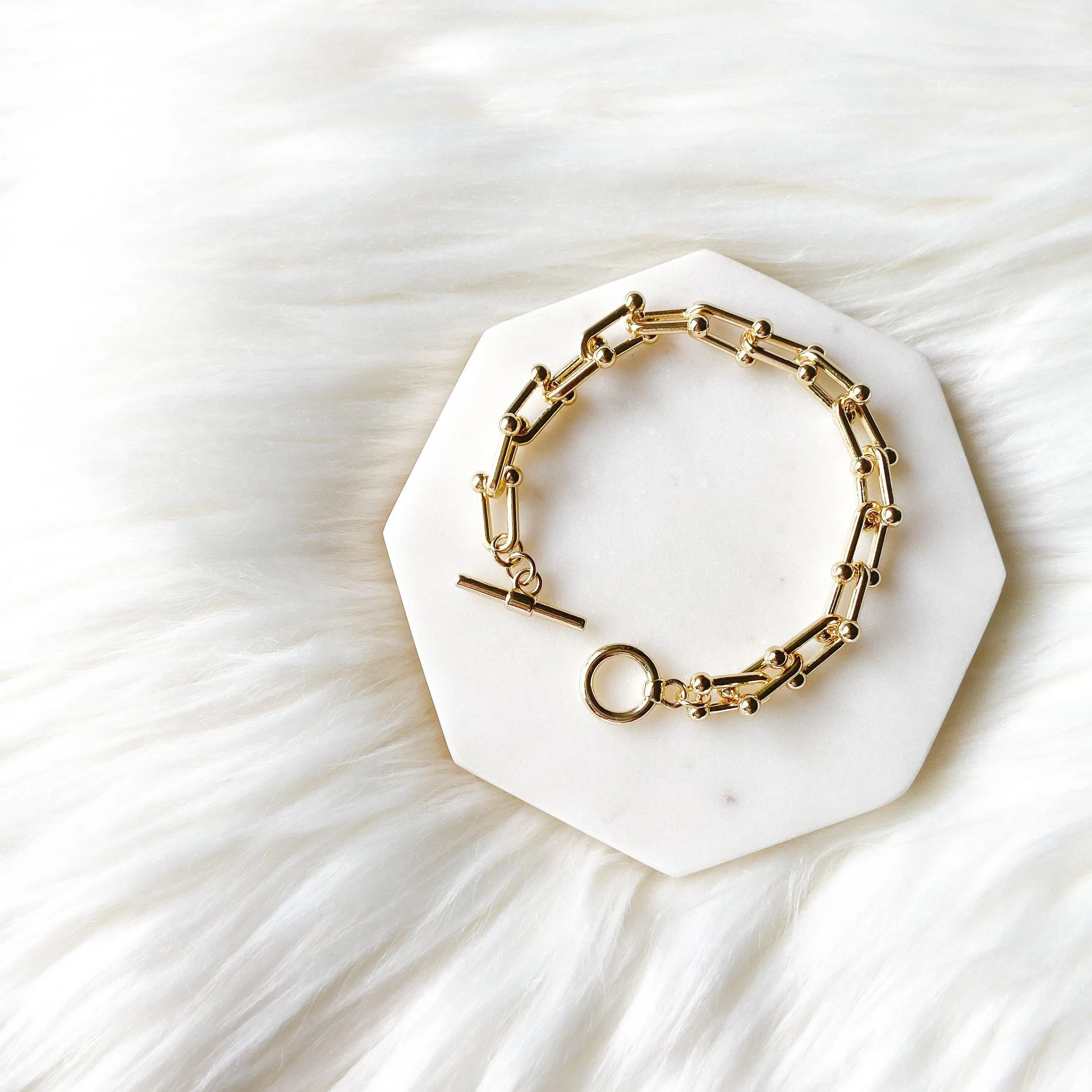 Bar-Belle Chain Link Bracelet - LAST CHANCE/FINAL SALE