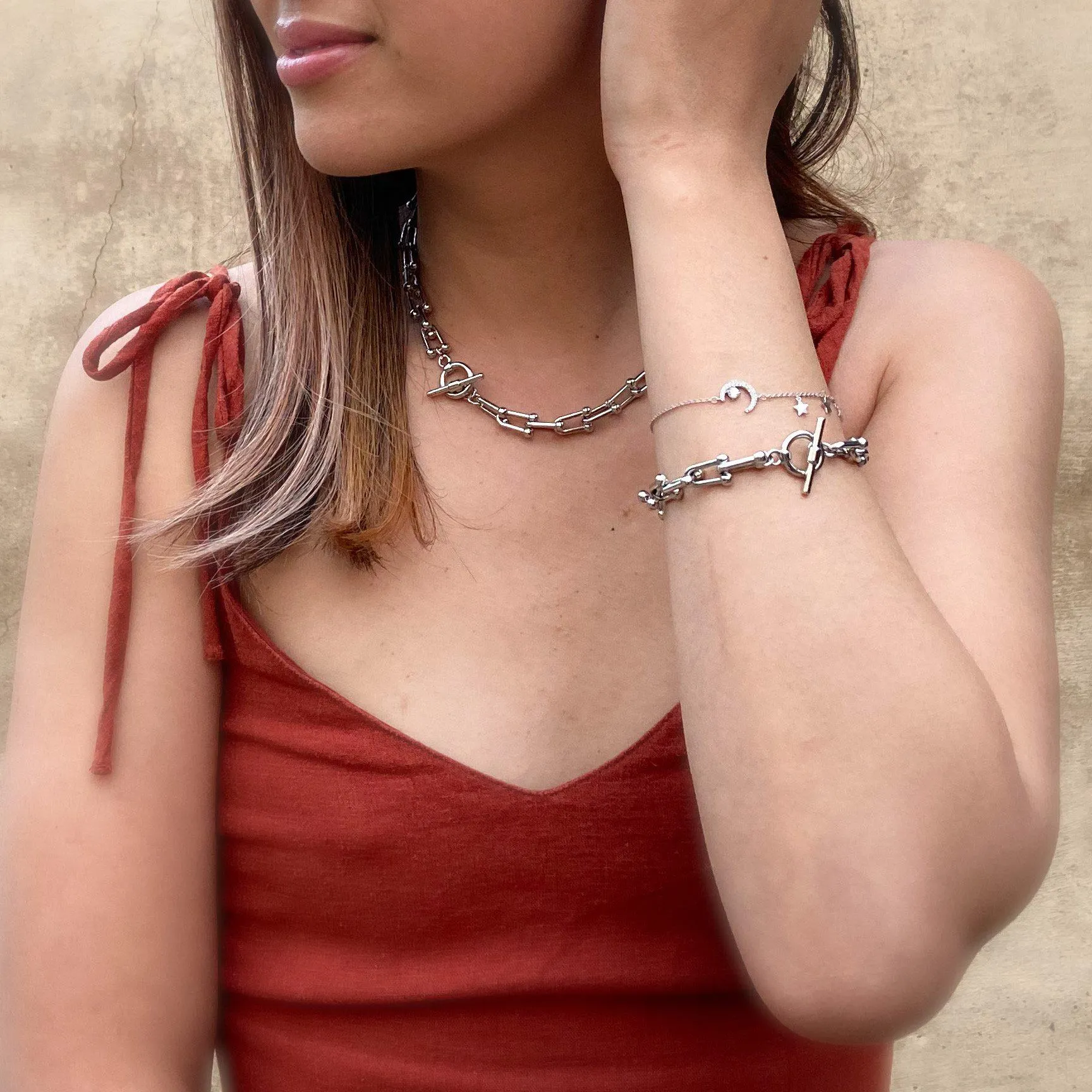 Bar-Belle Chain Link Bracelet - LAST CHANCE/FINAL SALE