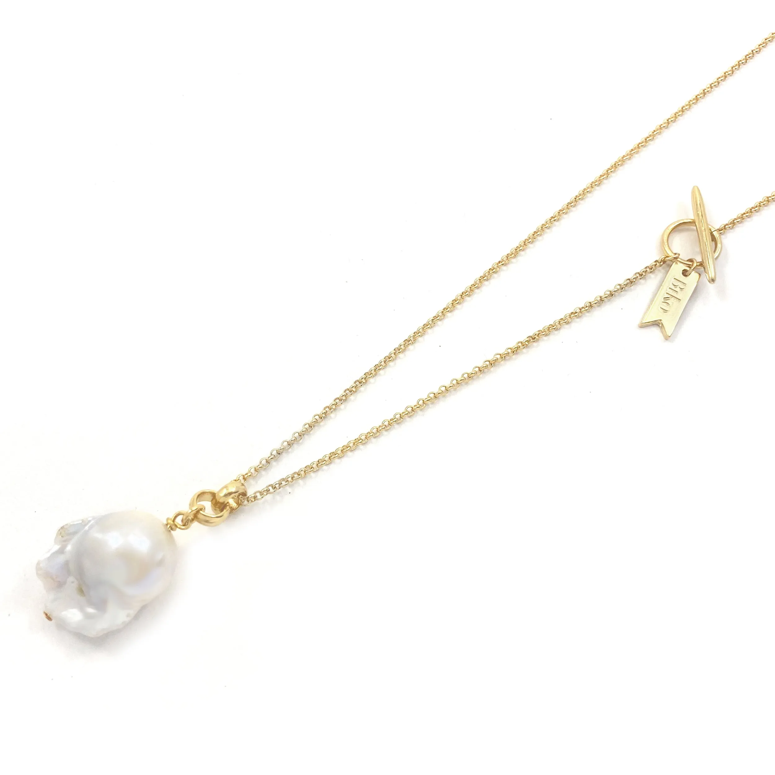 Barroco Pearl Pendant - Gold