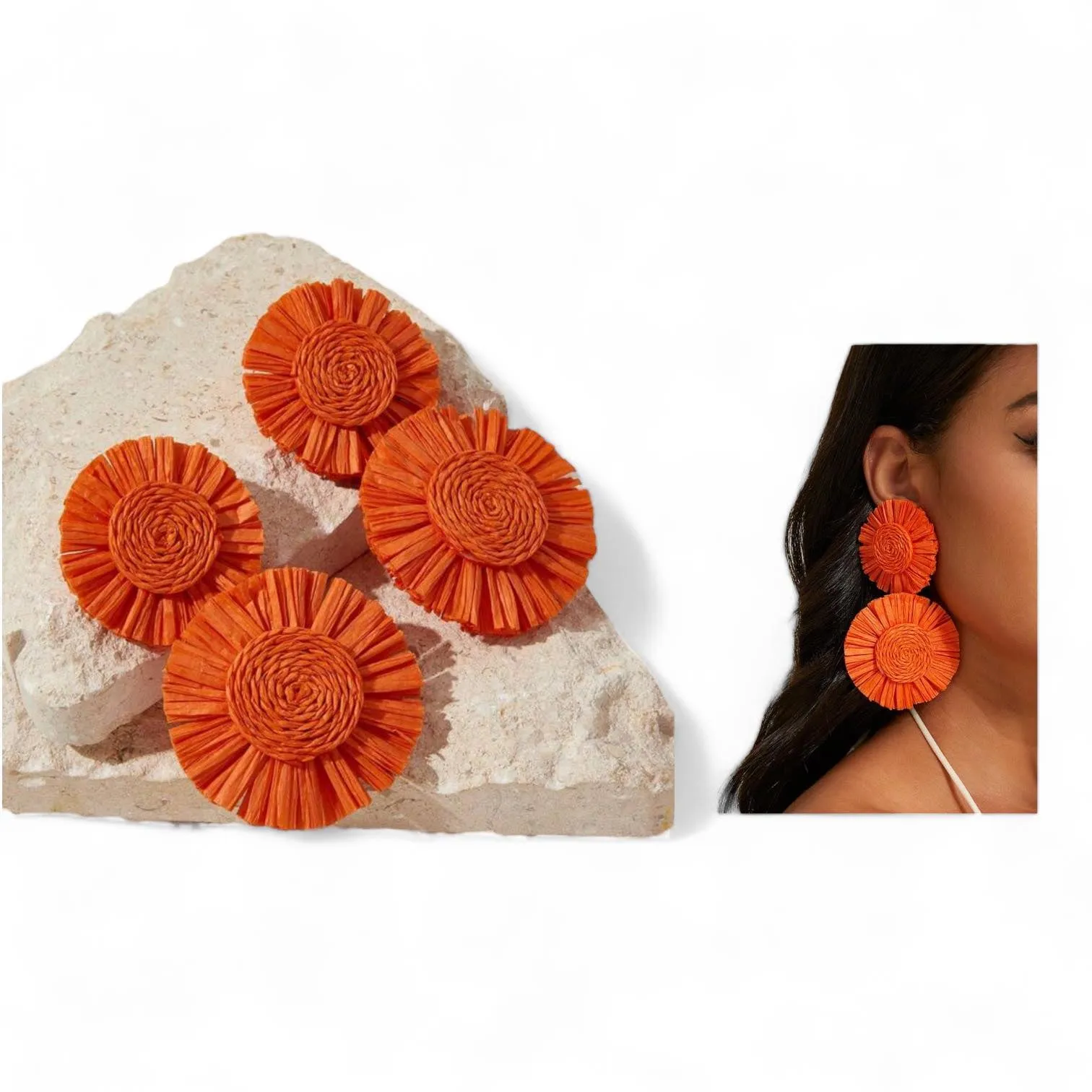 BLING Summer Vibrant Artisan Drop Earrings