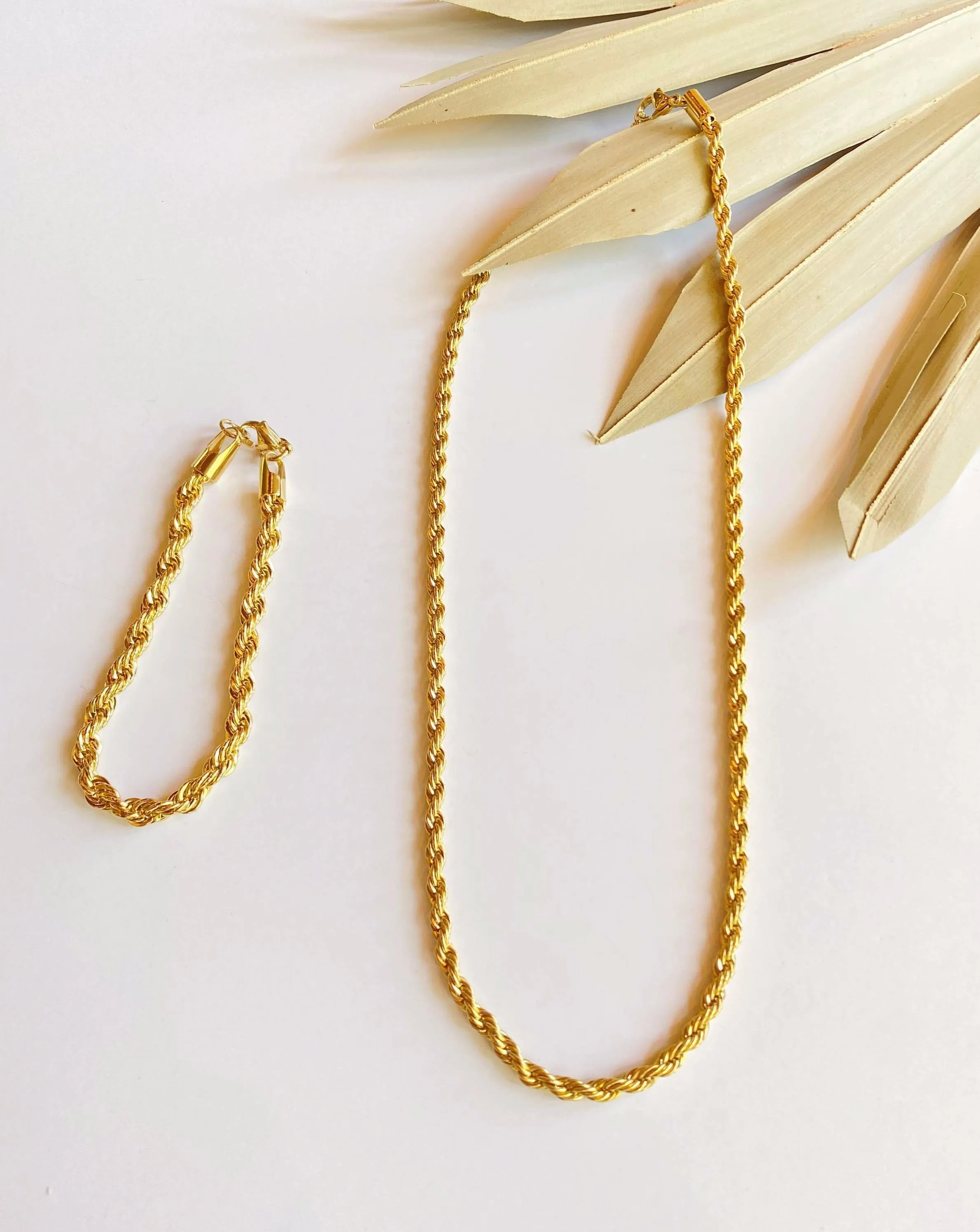 CAMILLA Rope Chain Layering Necklace