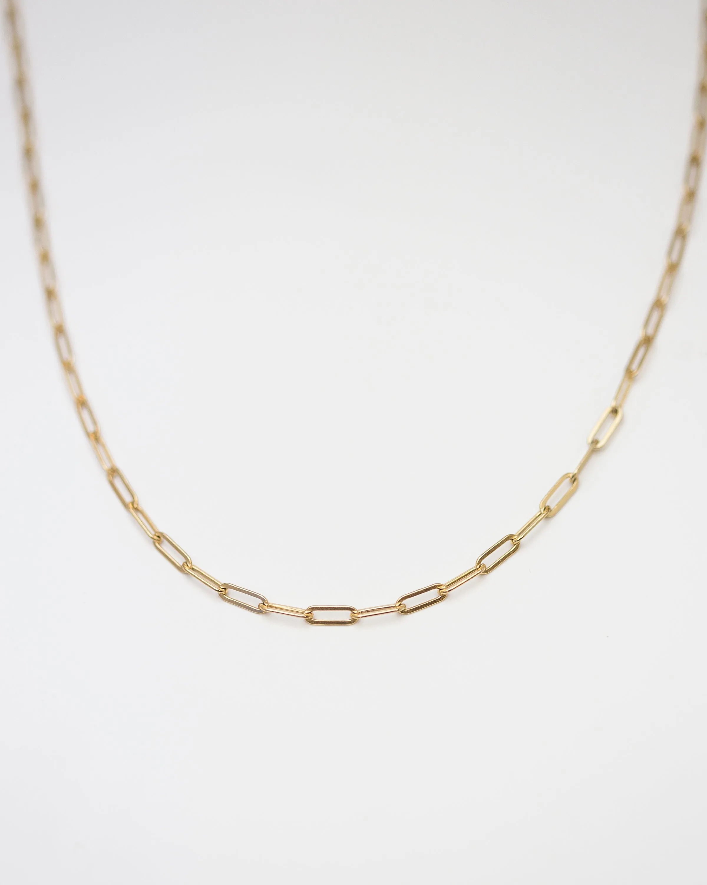 Chunk Paperclip Chain Necklace