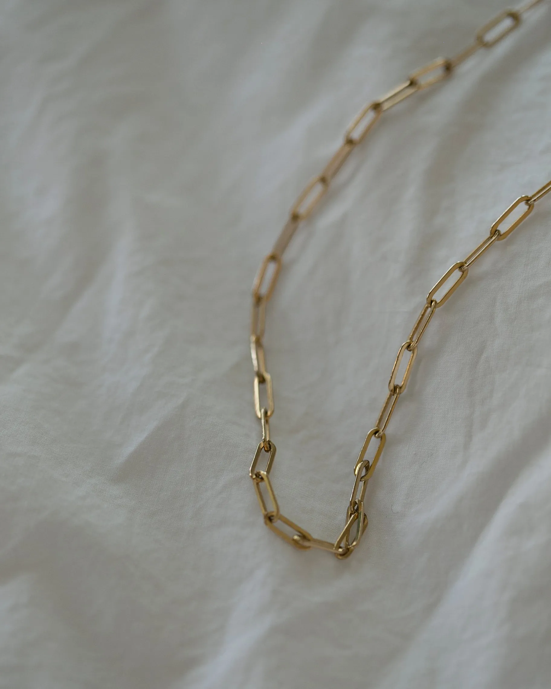 Chunk Paperclip Chain Necklace