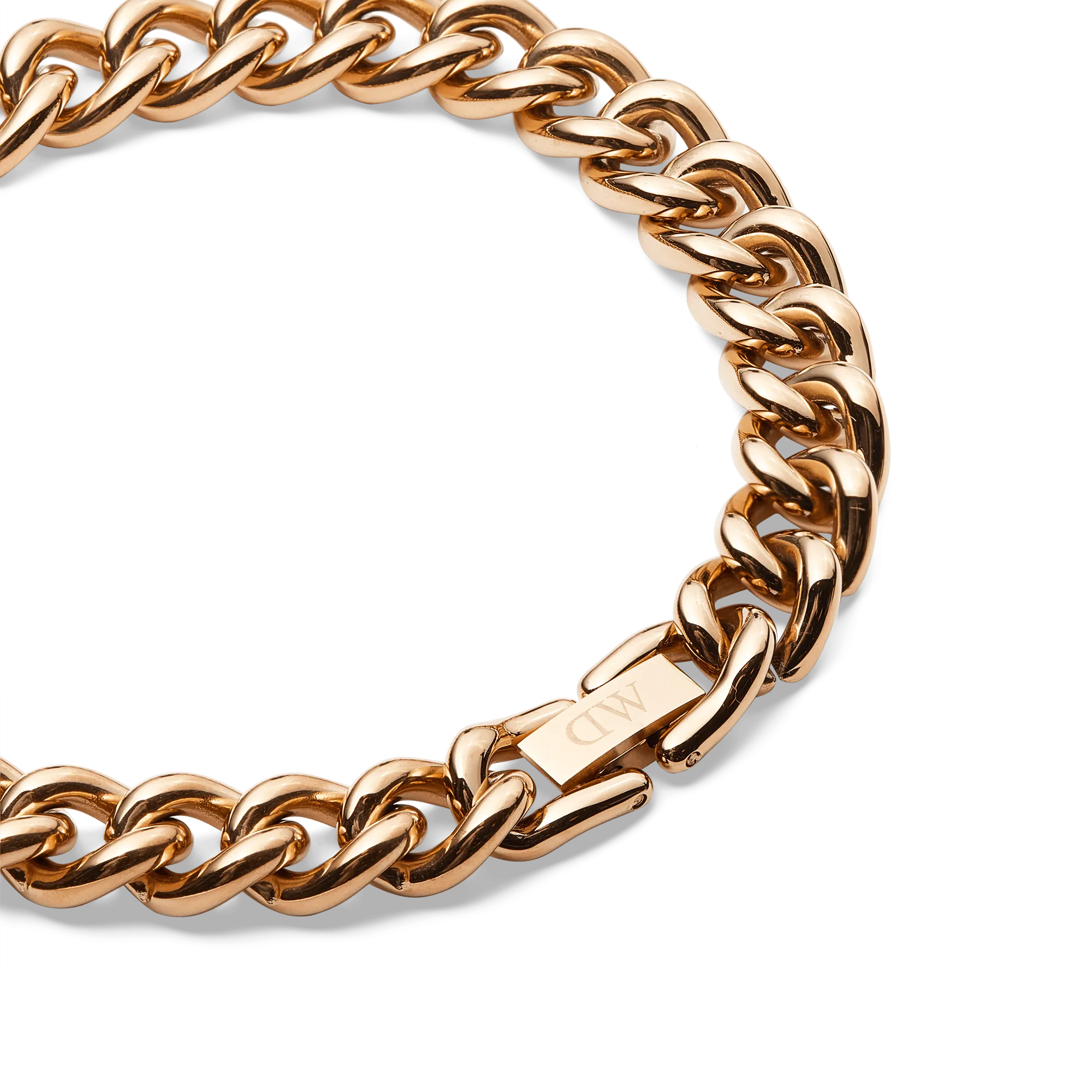 Chunky Chain Bracelet Rose Gold