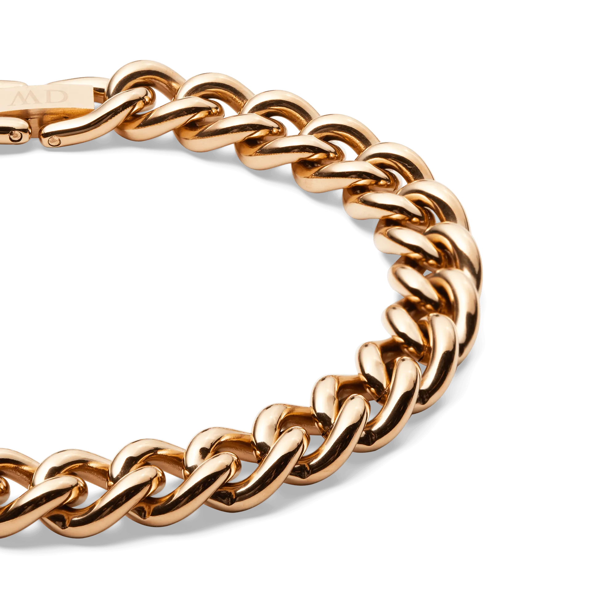 Chunky Chain Bracelet Rose Gold