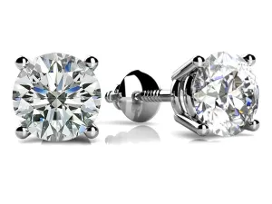 Classic 4 Prong Diamond Studs