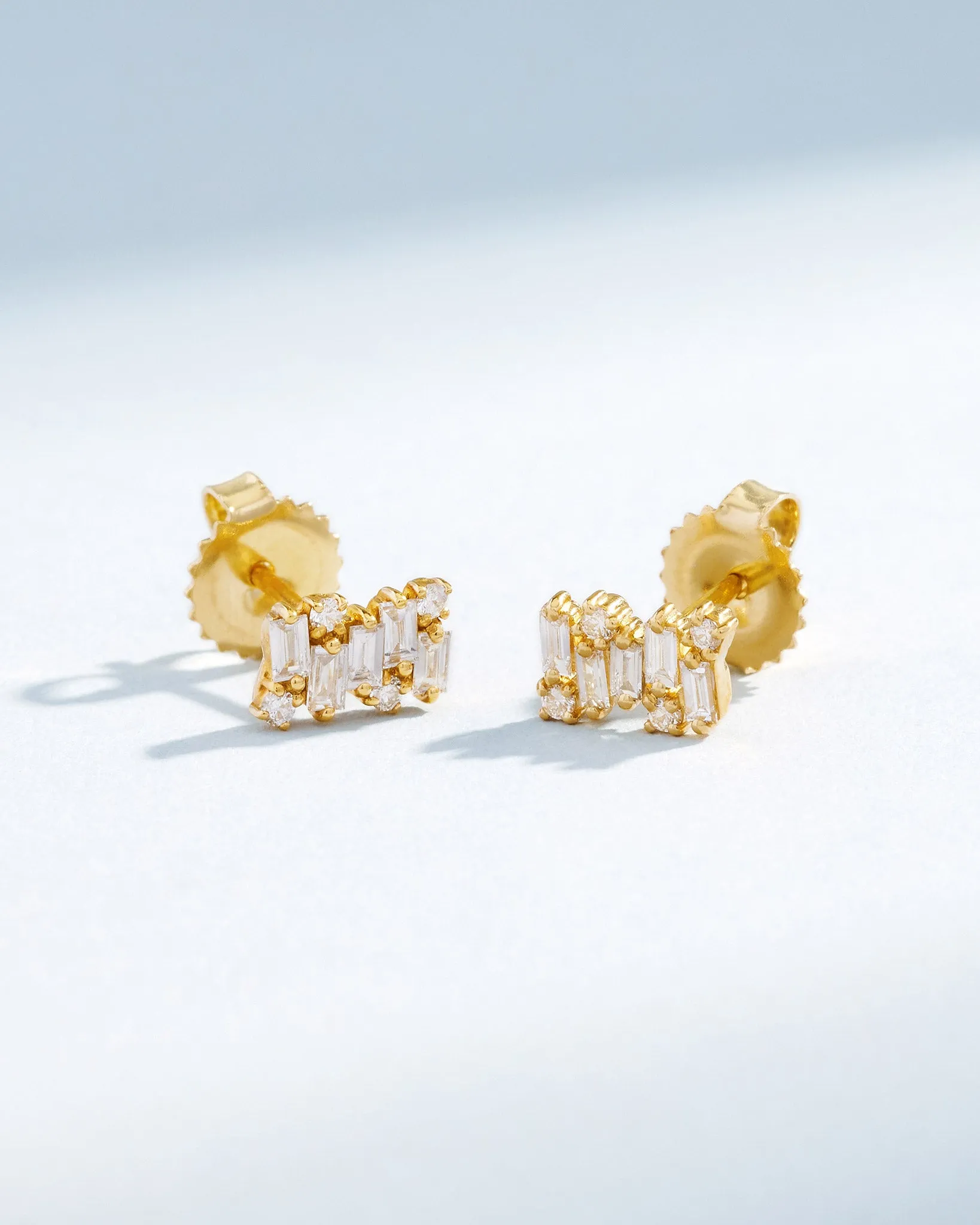 Classic Diamond Shimmer Studs