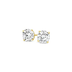 Classic Lab Diamond Stud Earrings