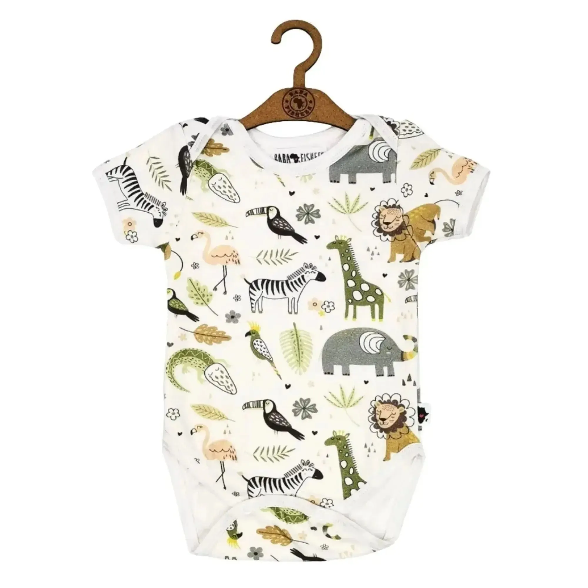 CLASSIC ONESIE - SS - AFRICAN PLAINS