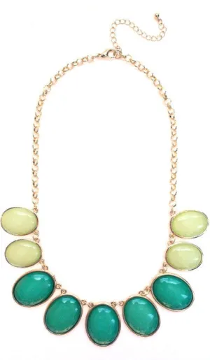 Colorblock Jewels- Green