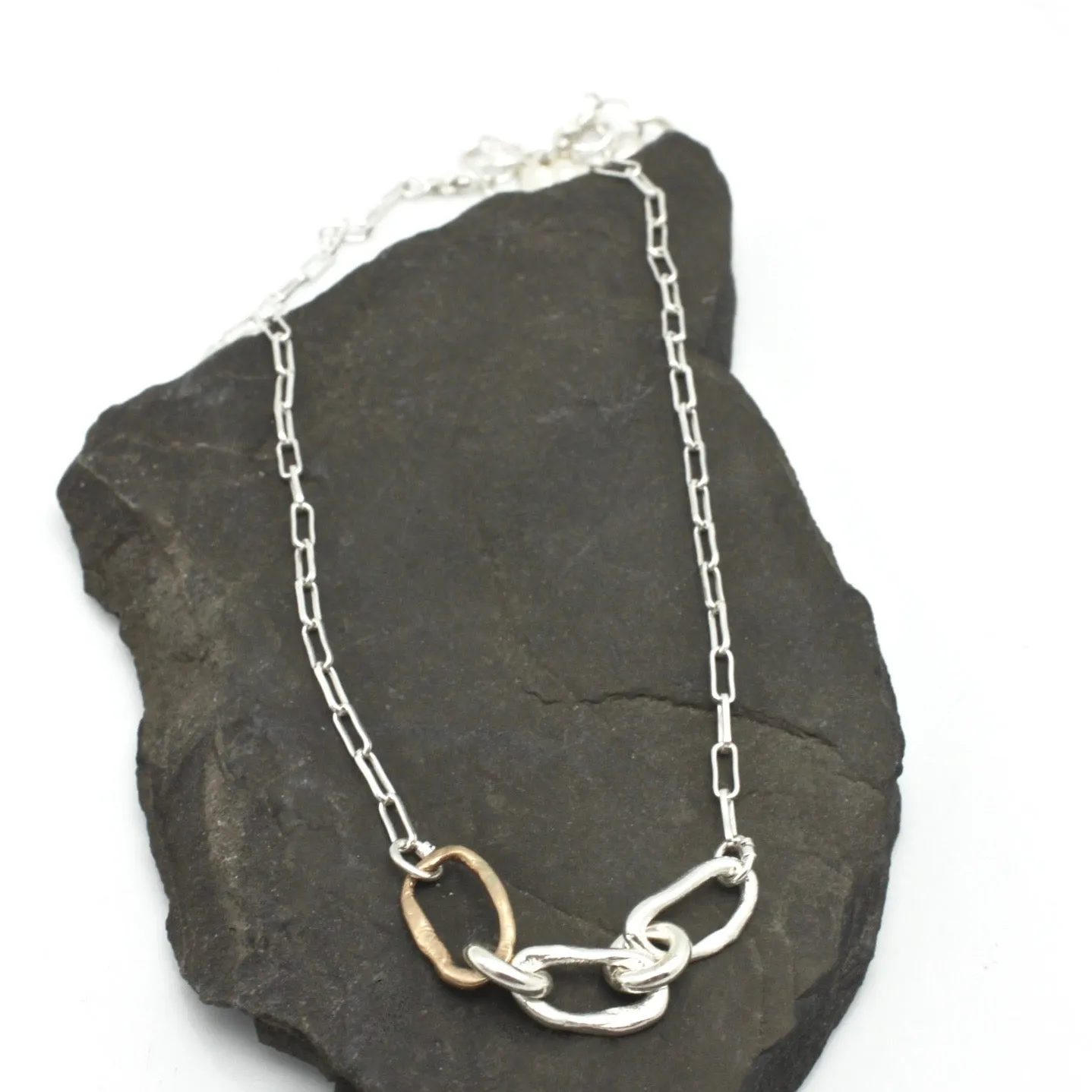 Curve Collection:  3 Curve SHORT Necklace