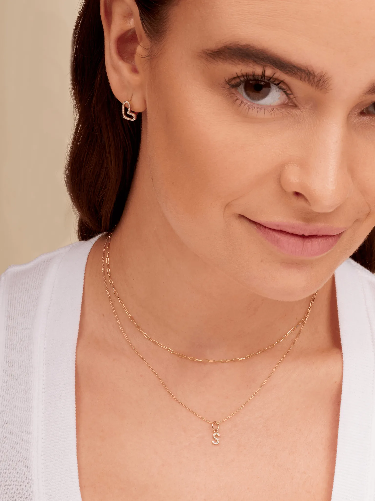 Dainty Gold Chain Necklace 14K