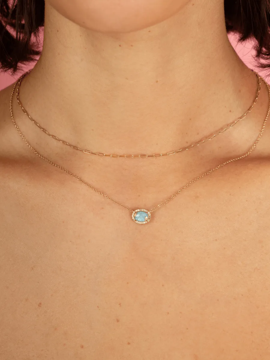 Dainty Gold Chain Necklace 14K