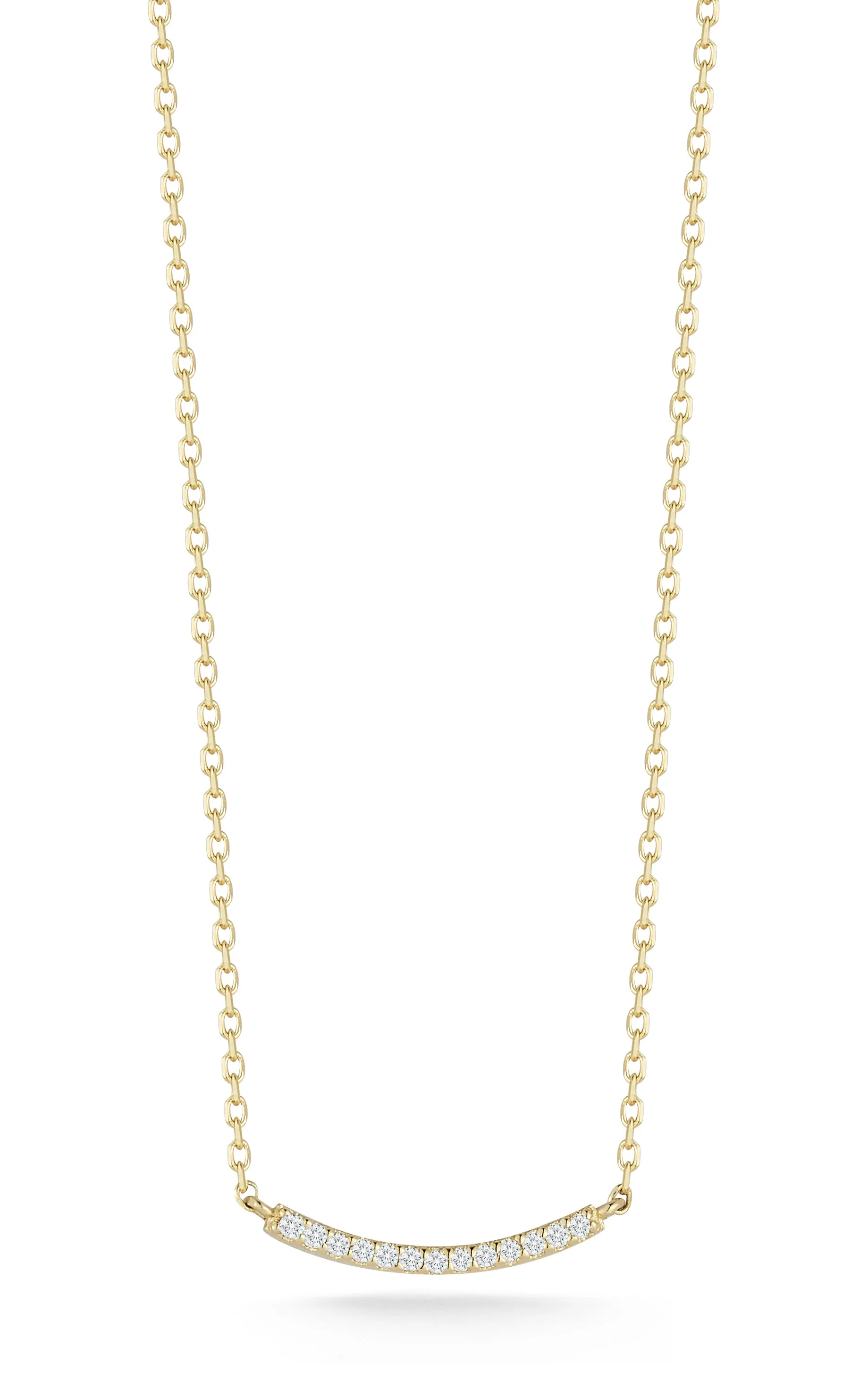 Diamond Bar Necklace