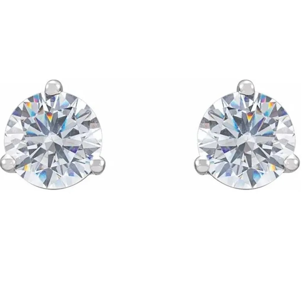 Diamond Stud Earrings 1.43Cts