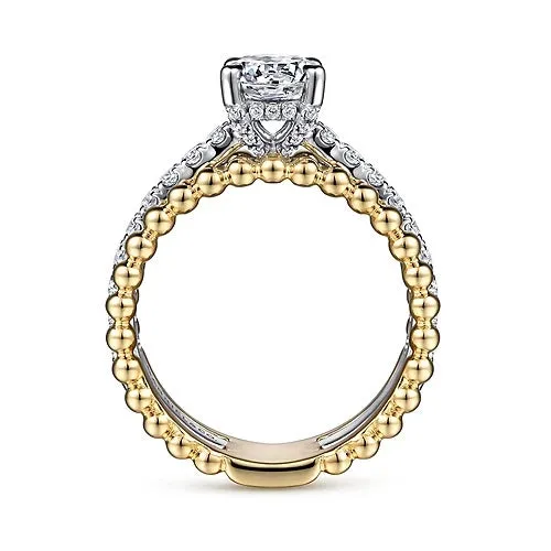 Dorian - 14K Round Diamond Engagement Ring