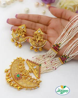 ELEGANT RAJWADI NECKLACE