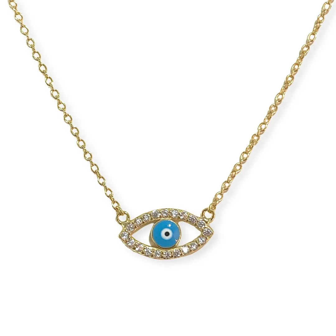 Evil Eye Turquoise Necklace