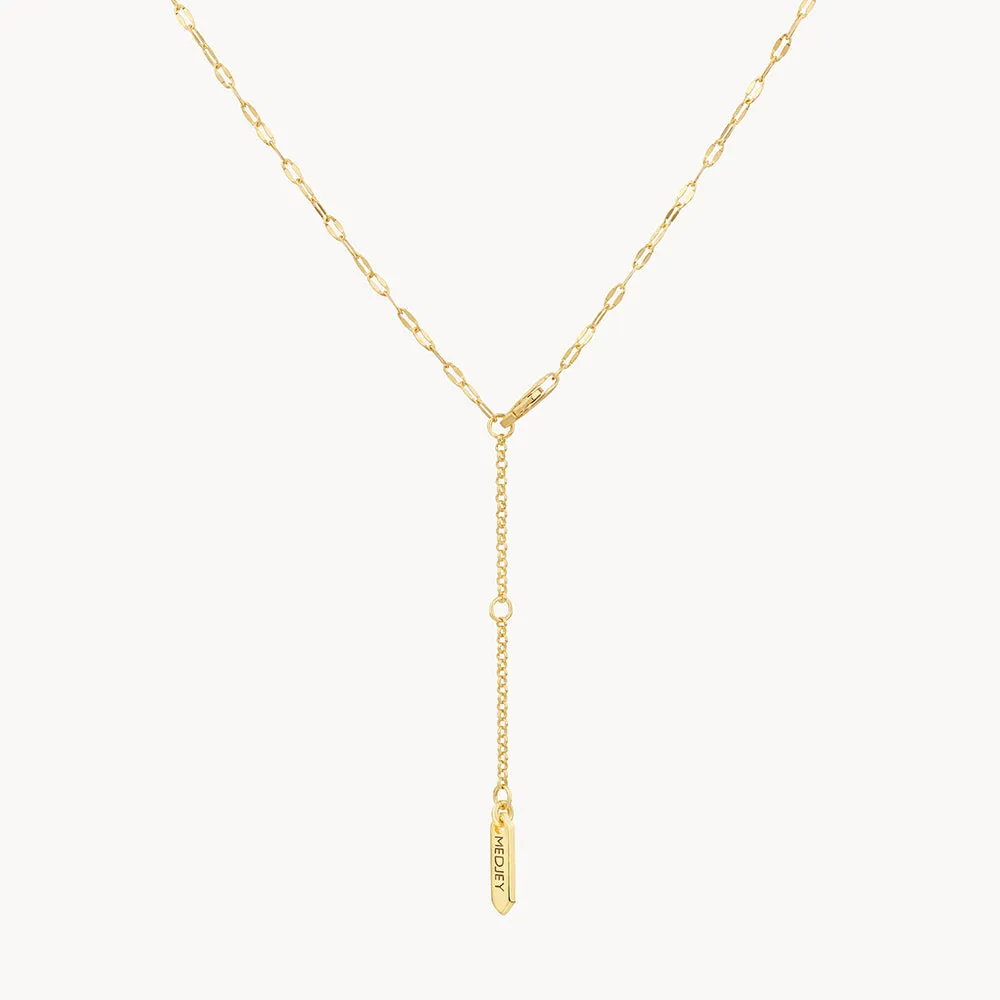 Fine Mirror Chain in Gold