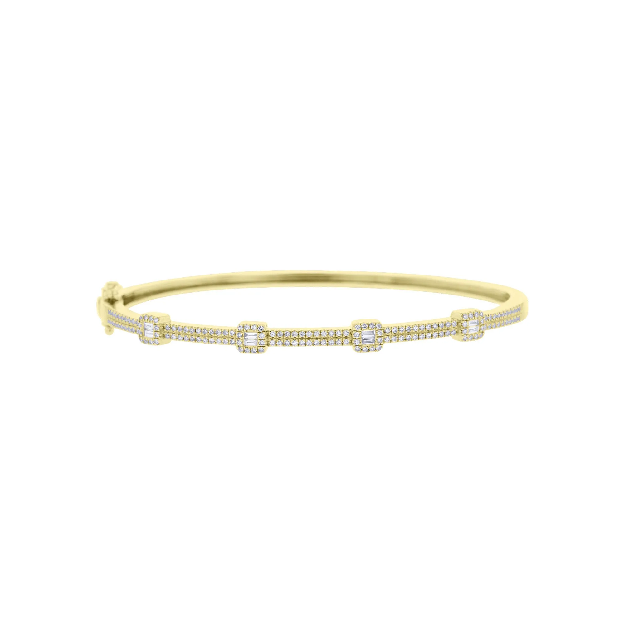 Havana Diamond Bangle Bracelet