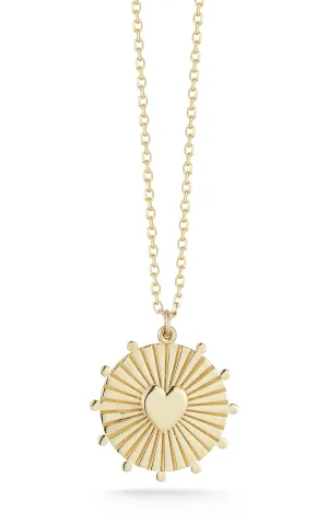 Heart Medallion Necklace