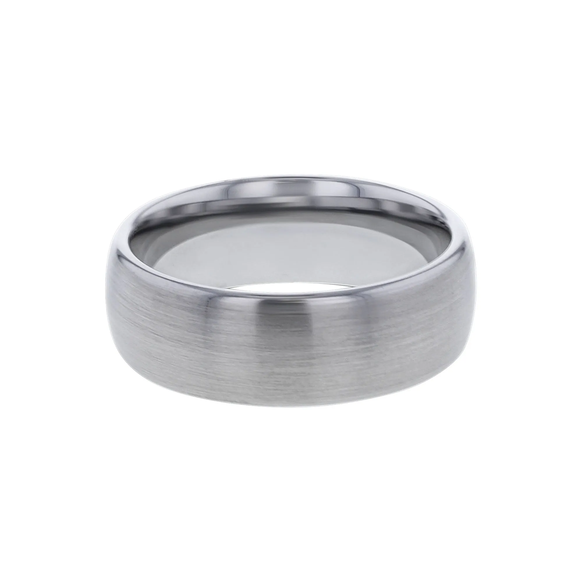 Heath Tungsten Domed Wedding Ring - 8mm