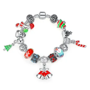 High Quality Chain Bracelet for Women With Exquisite Murano Glass Beads Christmas Charm Gift DIY Gift