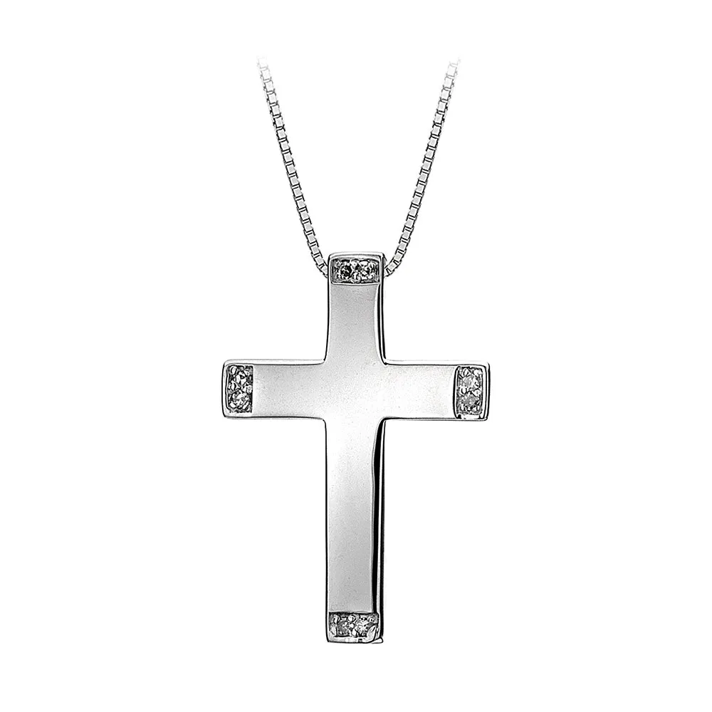 Hot Diamonds Sparkle Cross Pendant | Sterling Silver