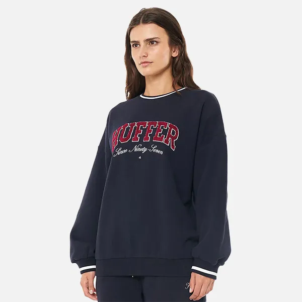 Huffer Rings Girlfriend Crew 350 - Navy