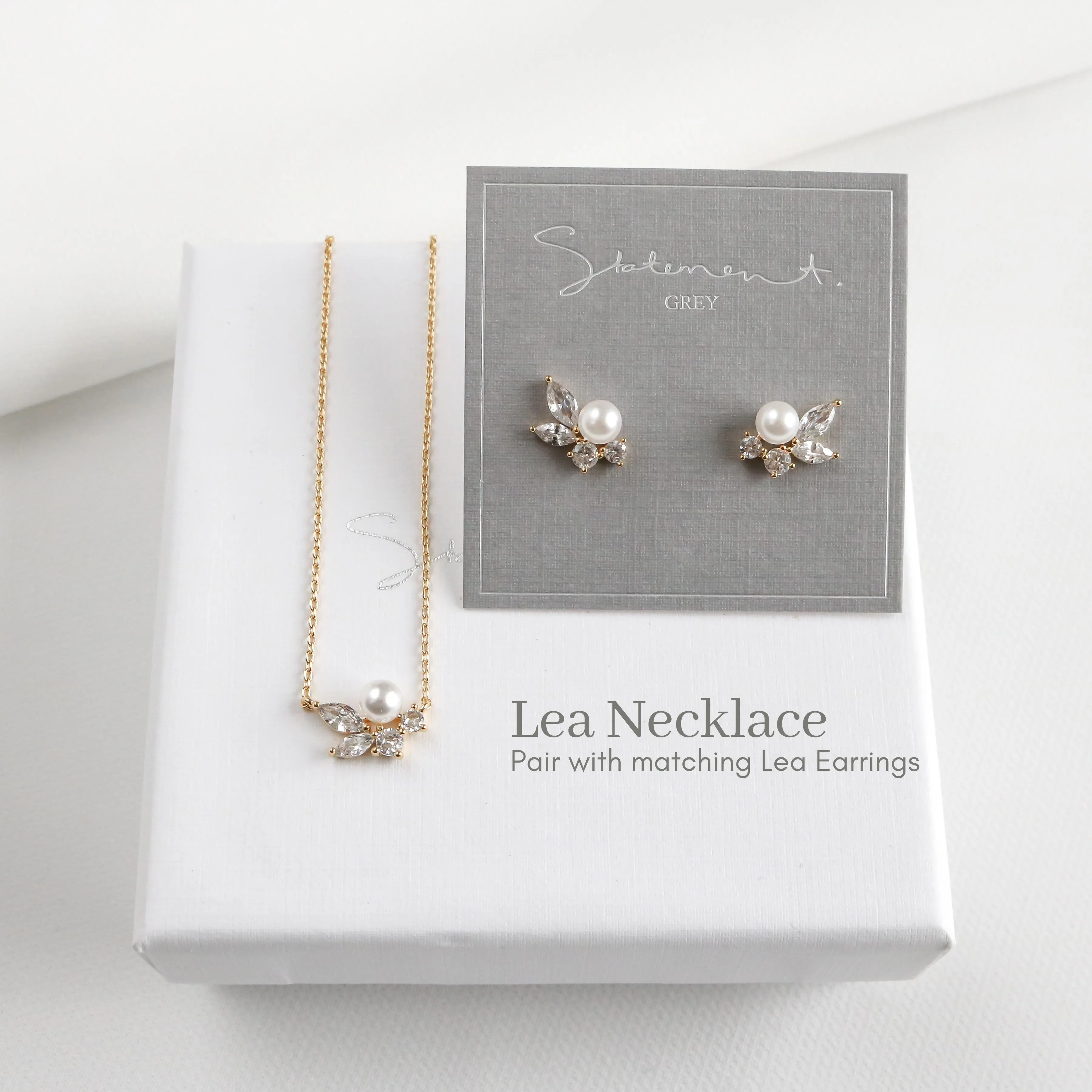 Lea Necklace - 2 Pendant Sizes