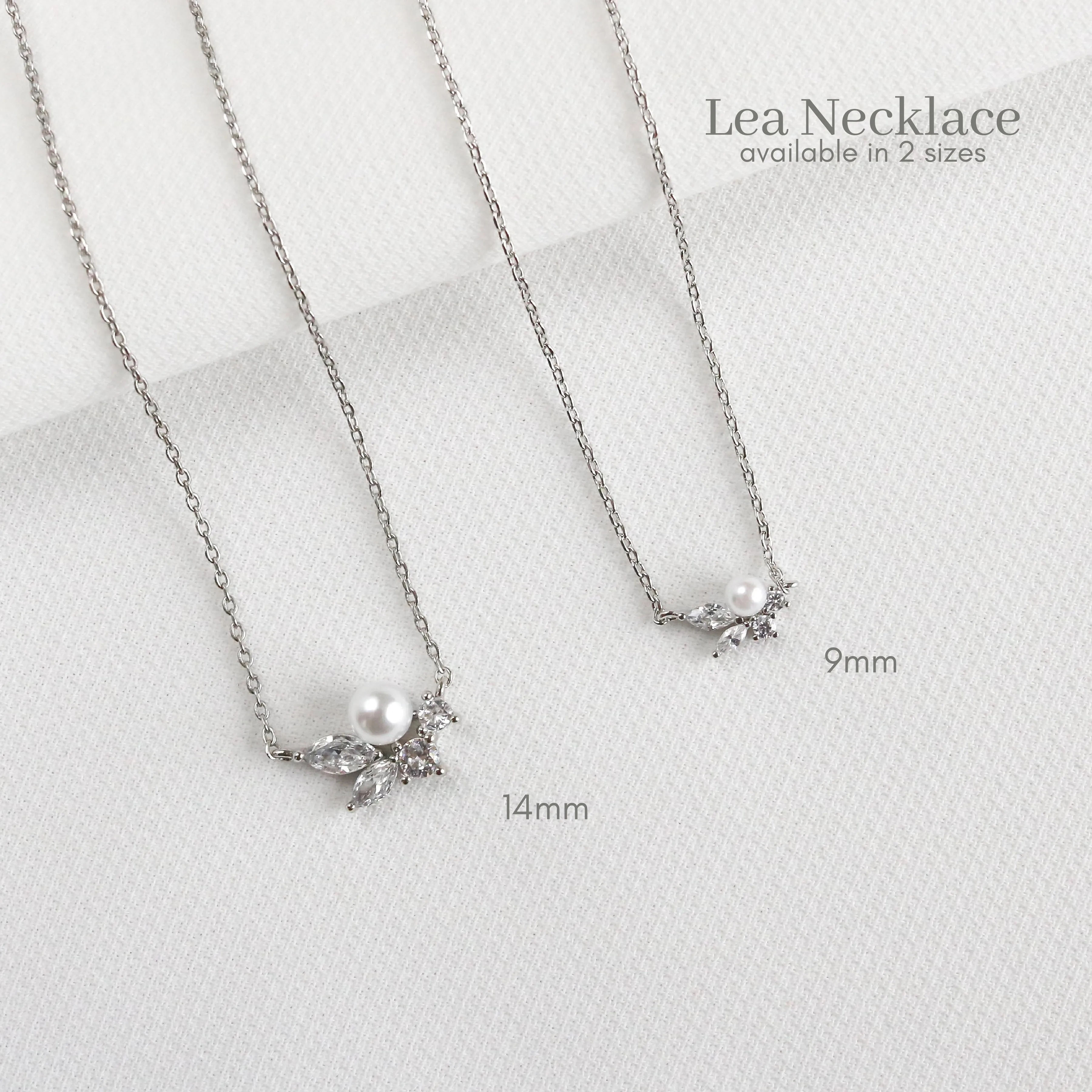 Lea Necklace - 2 Pendant Sizes