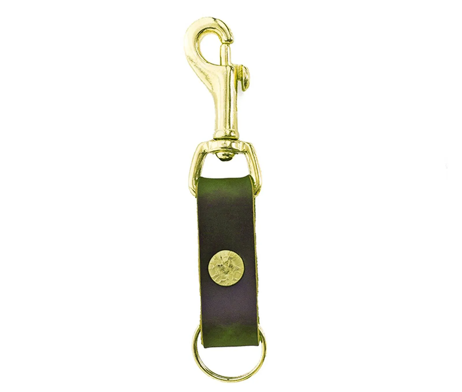 Leather Key Clip