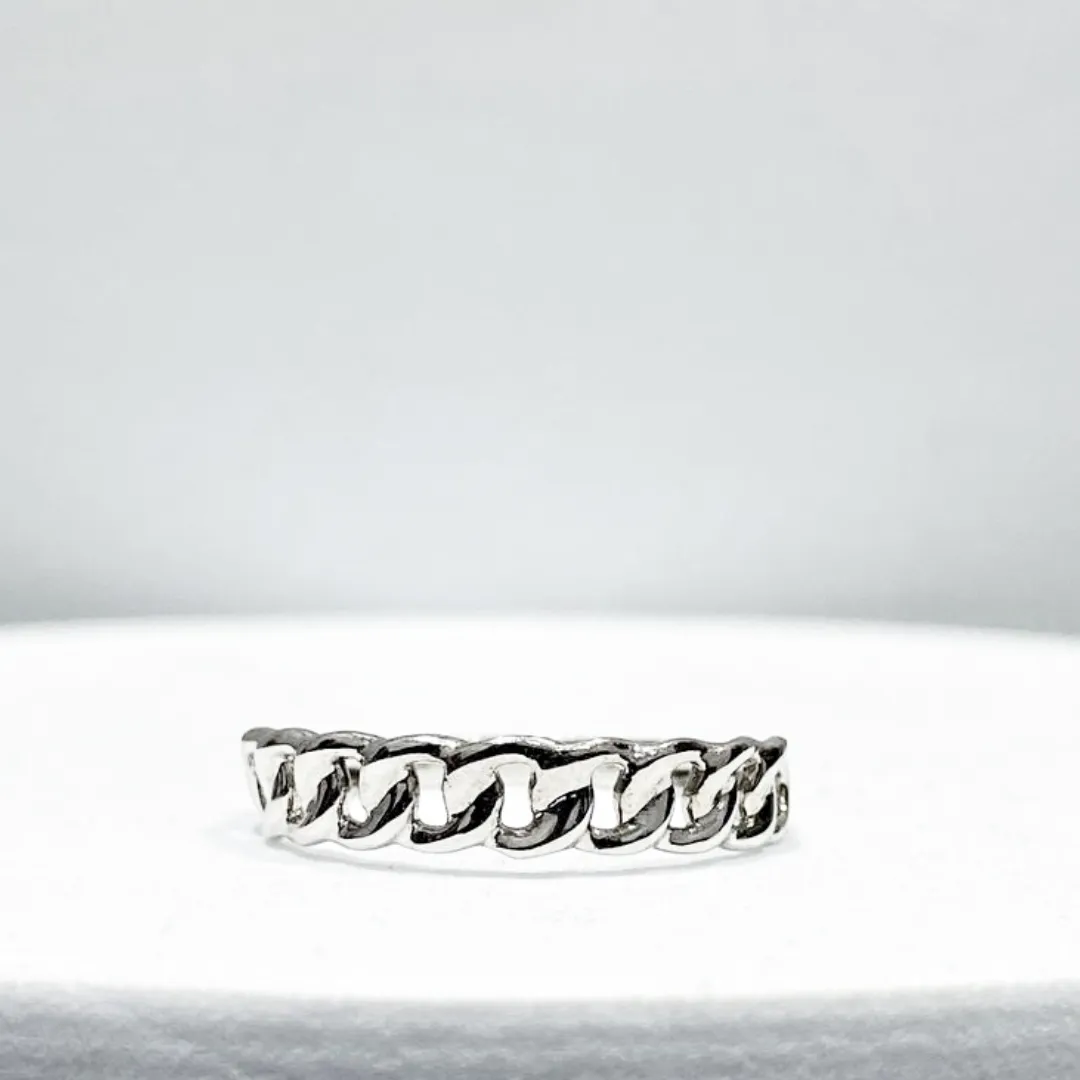 #LVNA2024 | #ThePromise | Half Eternity Infinity Chain Wedding Ring 14kt