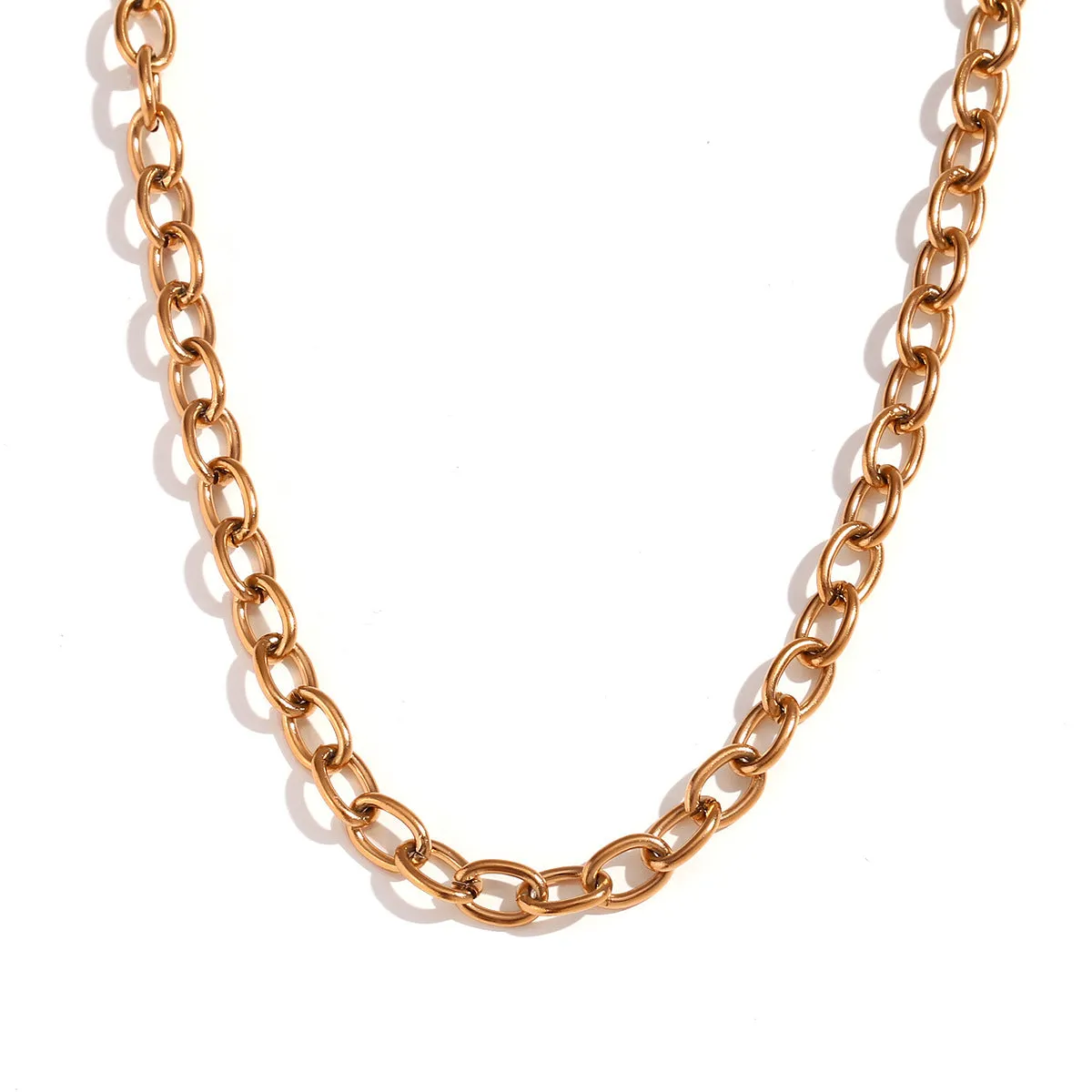 Minimalist Women Stainless Steel 18K Gold Plated Waist Chains