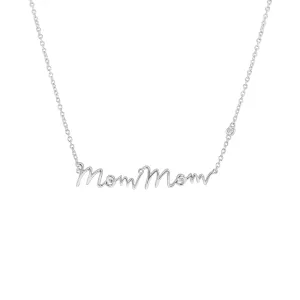 MomMom Diamond Necklace