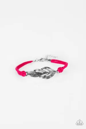 Paparazzi Bracelet ~ Faster Than FLIGHT - Pink