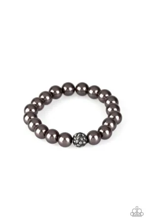 Paparazzi Bracelet ~ POSHing Your Luck - Black