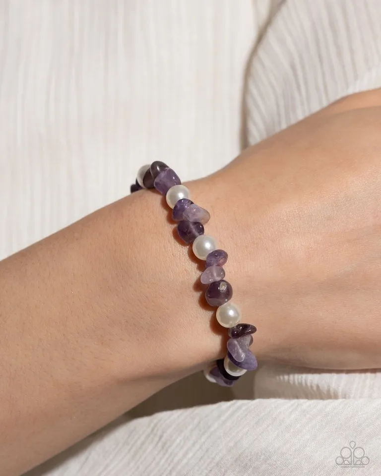 Paparazzi Bracelet ~ Robust Refinement - Purple