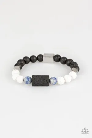 Paparazzi Bracelet ~ Run Out The BLOCK - Blue