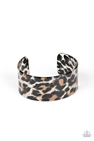 Paparazzi Bracelet ~ Top Cat - Brown