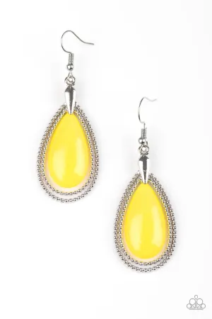 Paparazzi Earring ~ Spring Splendor - Yellow