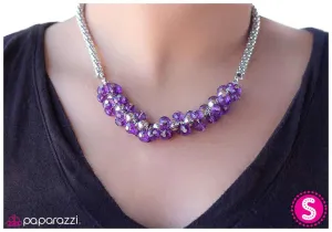 Paparazzi Necklace ~ Dont Make Me Blush - Purple