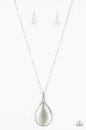 Paparazzi Necklace ~ Timelessly Tranquil - White